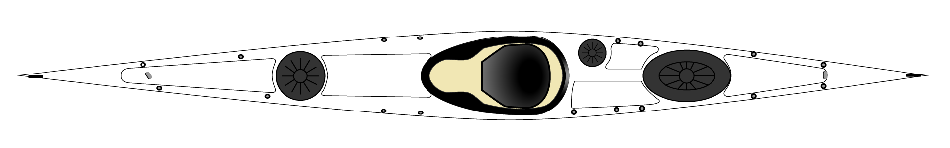 Kayak Top View